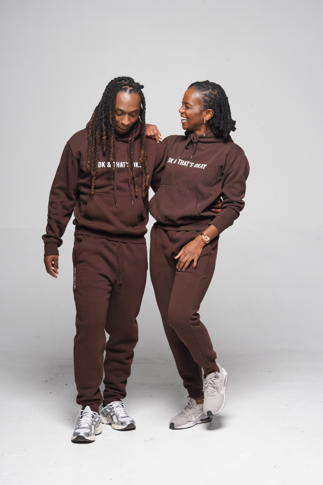 Chocolate Mocha IDK + THAT'S OKAY Hoodie